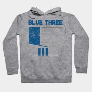 Blue 3 Hoodie